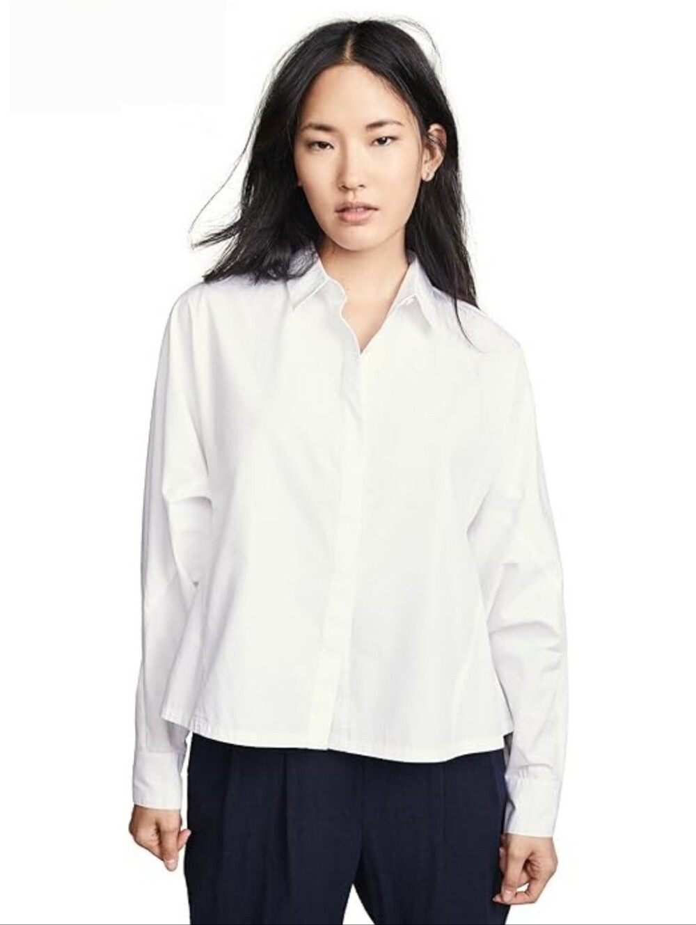 White Michael Kors button-down shirt Slim Fit Stretch, Sze: Small, Y2k/B. Casua
